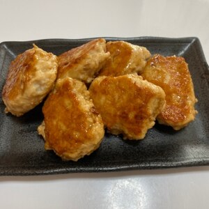 鶏ひき肉えのきつくね照り焼き♪